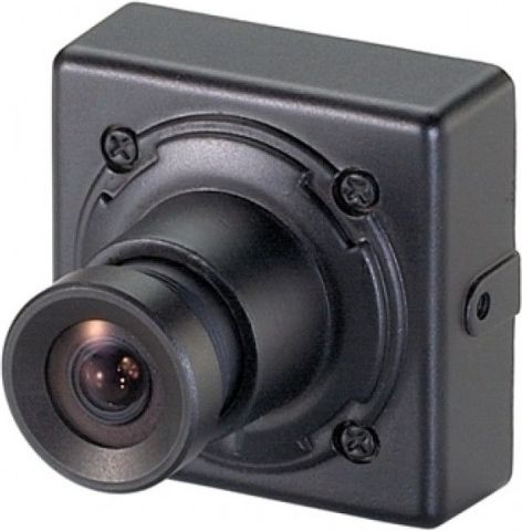 Видеокамера VQ25B-B36 Ч/б , 1/3 SHARP, 420 ТВЛ, 0,05лк, f=3.6 мм, DC 12В, габариты 25x25 мм