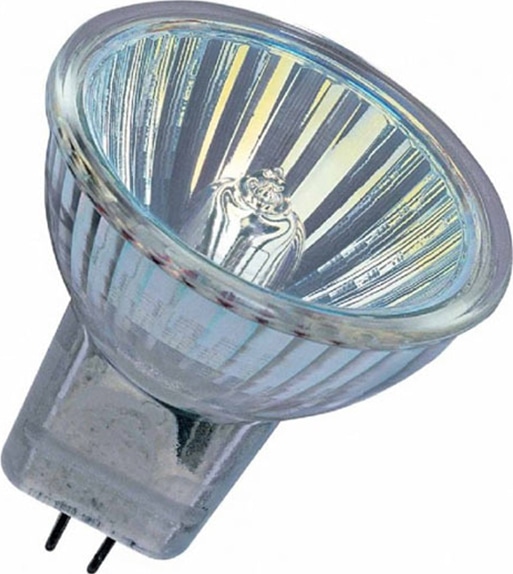 Лампа галоген.с защ.стеклом, JCDR 20W GU5.3 50mm 220V Camelion