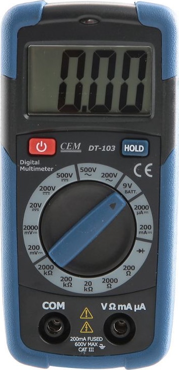  Мультиметр цифровой DT-103  CEM