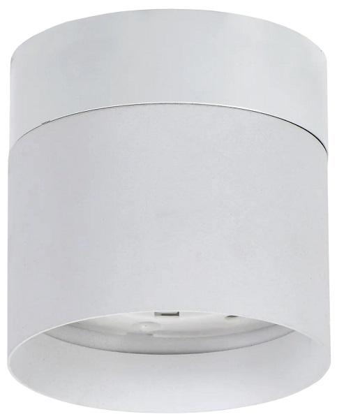 Светильник 4014 накладной потолочный поворотный под лампу GX53 белый IEK
