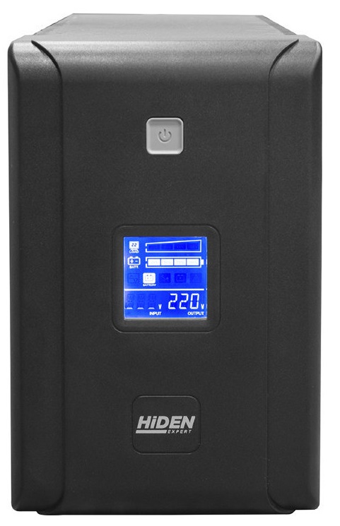ИБП Hiden Expert ULS2000C 2000ВА/1200Вт 4xSchuko+2xIEC C13, LCD, USB линейно-интерактивный