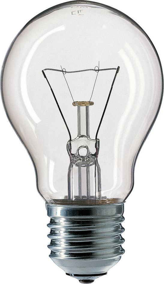 Лампа  Stan A55 прозрачная 75W E-27 Philips (120шт)