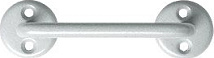 Ручка скоба РС-80-2 Белая (100 шт.)