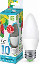 Лампа LED-СВЕЧА-standard 10Вт 230В Е27 4000К 900Лм ASD
