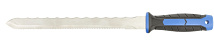 Нож для резки теплоизоляции (мин. ваты, полистирола, пр. изоляции, общ дл.:420 мм; лезвия: 280 мм) H