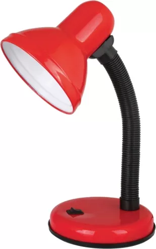 Светильник настольный Ultraflash UF-301P С04 красный (230V 60W, Е27)