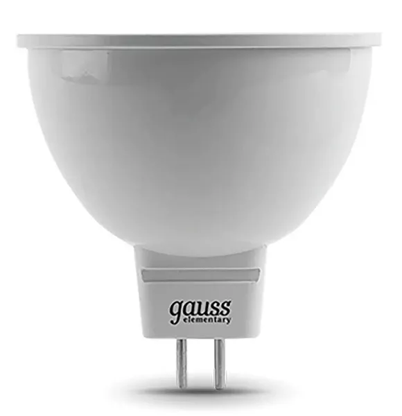 Лампа Gauss Elementary LED  MR16 3.5W 220V GU5.3 4100K 300Lm