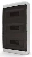 Щит навесной BNK 40-36-1 36 мод. IP41, прозрачная черная дверца (290*535*102)