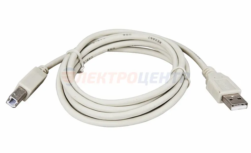 Шнур  USB-А (male) - USB-B (male)  1.8M  REXANT