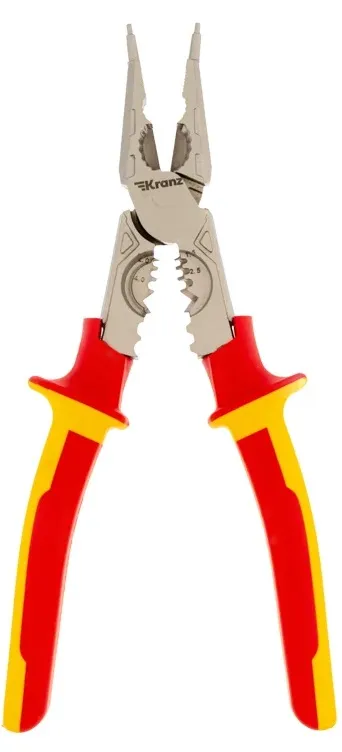 Плоскогубцы многофункциональные диэлектрические со съемником 238мм