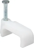 Скоба плоская с гвоздем 14мм (100 шт.) (ELUX), уп