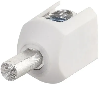 Вводная клемма для модульного оборудования изолированная, зажим винтовой 16-50мм2 (AL/CU), прямая, 1