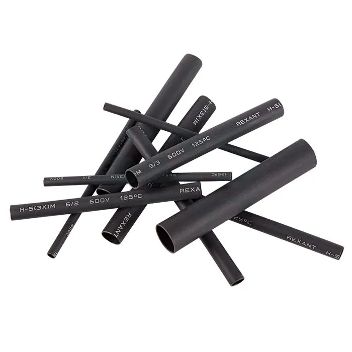 Набор термоусадочных трубок №7 (КЛЕЕВОЙ) REXANT, уп