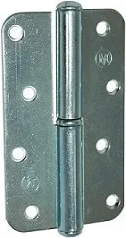 Петля ПН-130*3мм  правая ОЦИНКОВАННАЯ (40 шт.)