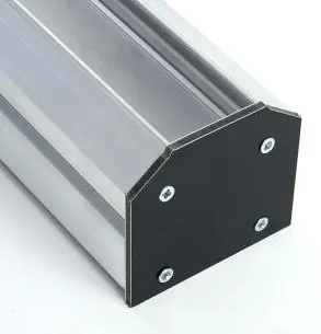 Заглушка для профиля S26 (2 заглушки + 8 саморезов) Feron