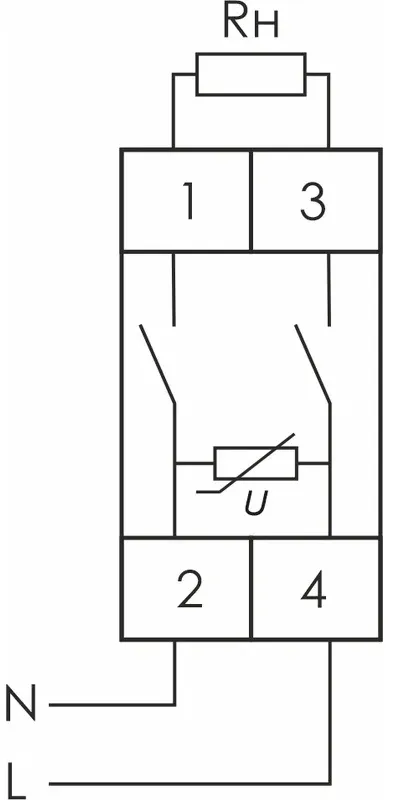 Реле контроля напряжения CP-721-63A-N
