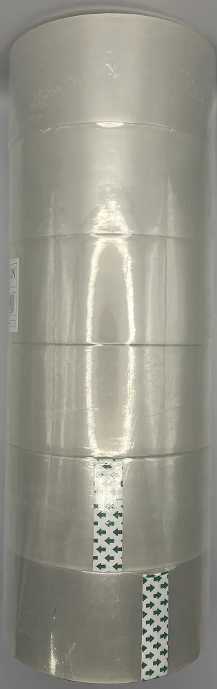 Клейкая лента прозрачная (скотч) 48мм х 75м 40мкм (L-ON)