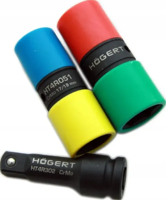 Набор головок ударных с удлинителем 1/2", 2 шт HOEGERT, ком