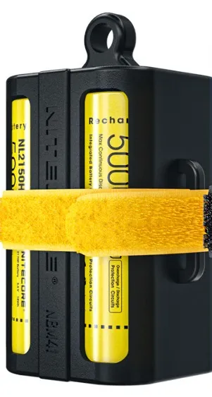 Бокс для хранения аккумуляторов 4*21700/18650 черный NBM41 NITECORE