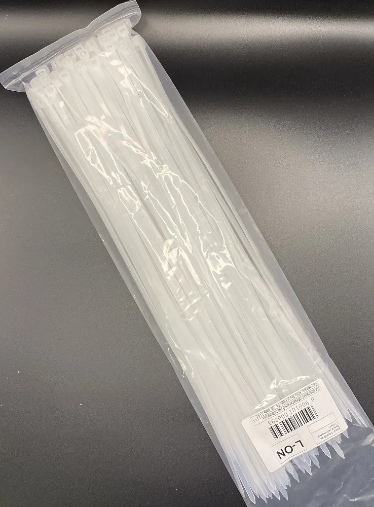 Хомут 3,6*400 белый нейлон (100шт) (L-ON), уп