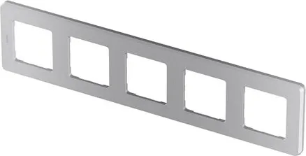 Рамка 5-я Алюминий INSPIRIA LEGRAND