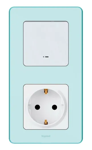 Рамка 2-я Мятный INSPIRIA LEGRAND