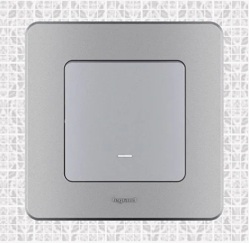 Рамка 1-я Алюминий INSPIRIA LEGRAND