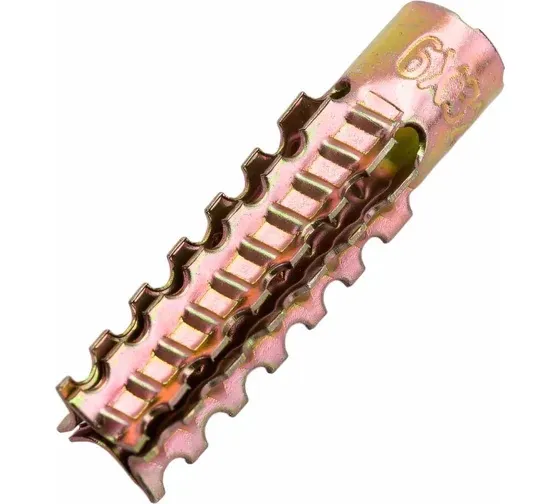 Дюбель для газобетона 6*32 металл. (100 шт.) (Стройбат), уп