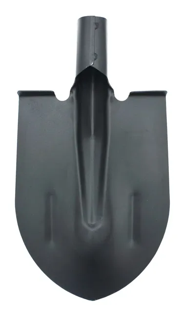 ЛОПАТА  "РЕЛЬСОВАЯ СТАЛЬ" ШТЫК с ребром жесткости б/ч 215х394, тулейка d 40 ON