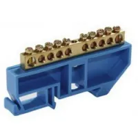 Шина нул на DIN-изол ШНИ-6x9-10-Д-С ИЭК