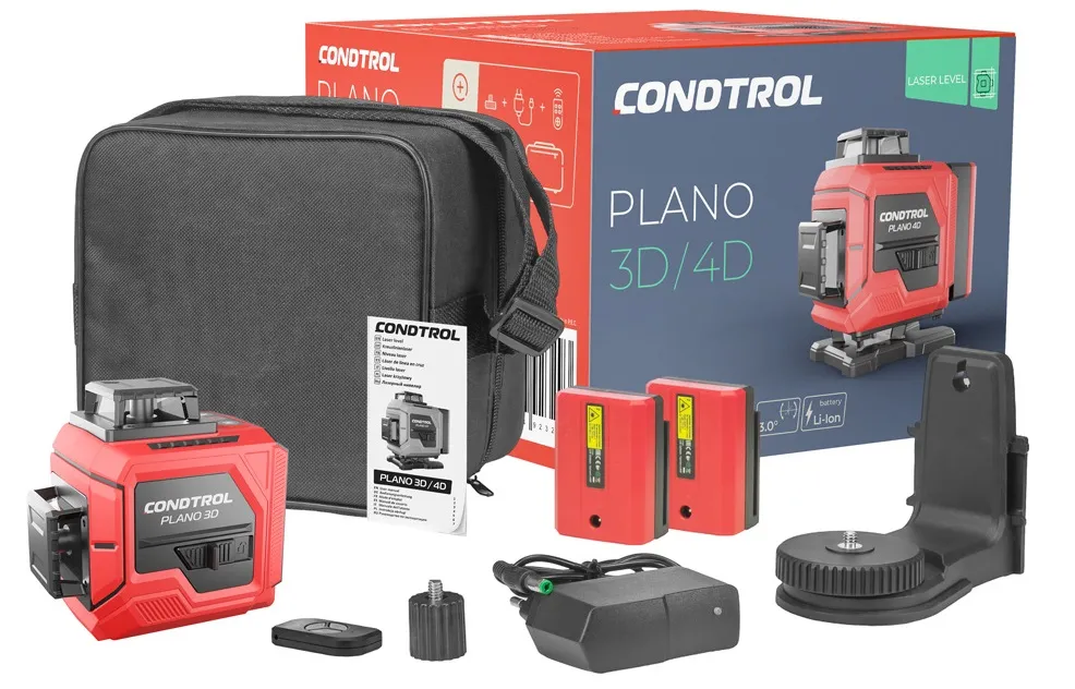 Лазерный нивелир CONDTROL PLANO 3D