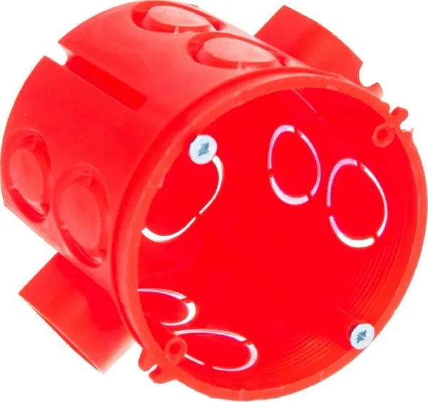 Коробка установ. 68х62 с ушами глубокая (HF) Промрукав (140)