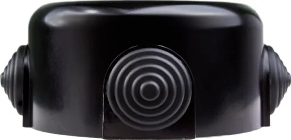 Коробка распред. 78х50мм Черный (керамика) Bironi