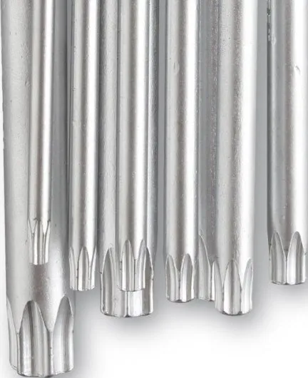 Набор Г-образных ключей TORX, Т10-Т50, 9 шт. HOEGERT, ком