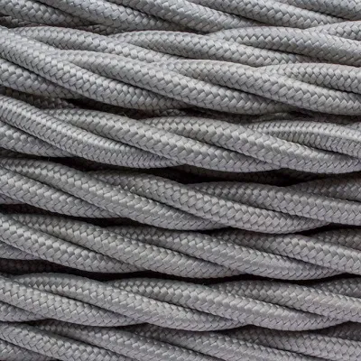 Провод витой 2*1,5 Титан (матовый) кратно (10м) Bironi (50м/уп)