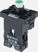 Основание с модулем 1но+LED зел. 220В MTB2-BW633 Meyertec