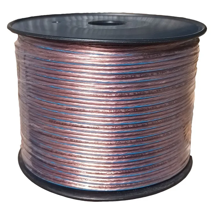 Кабель акустический SC-TR-2х0,5 CCA, прозрачный RIPO