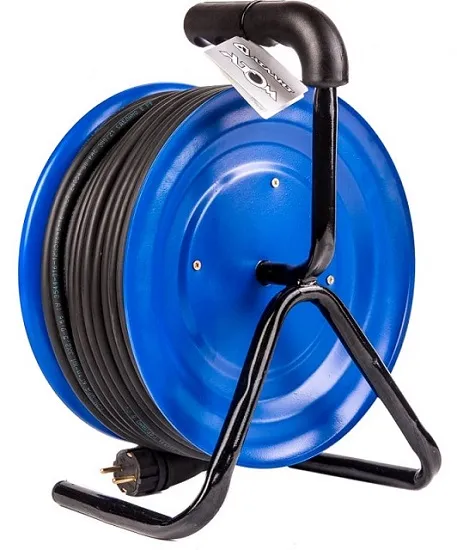 Удлинитель на метал. катушке 4гн. 50м с/з IP44 КГ 3х1,5мм2 Атлант (РО2)