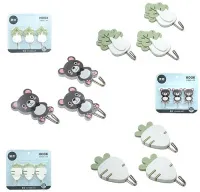 Настенные крючки бэби-декор НООК 3шт-2,0 кг, ком