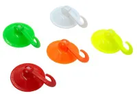 Крючки настенные 10кг COLOR на присоске, ком