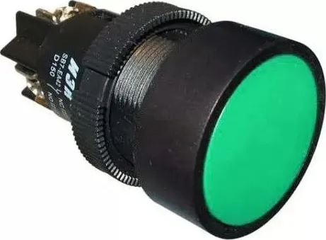 Кнопка SB-7 Пуск зел. 1п.к. d22мм IEK