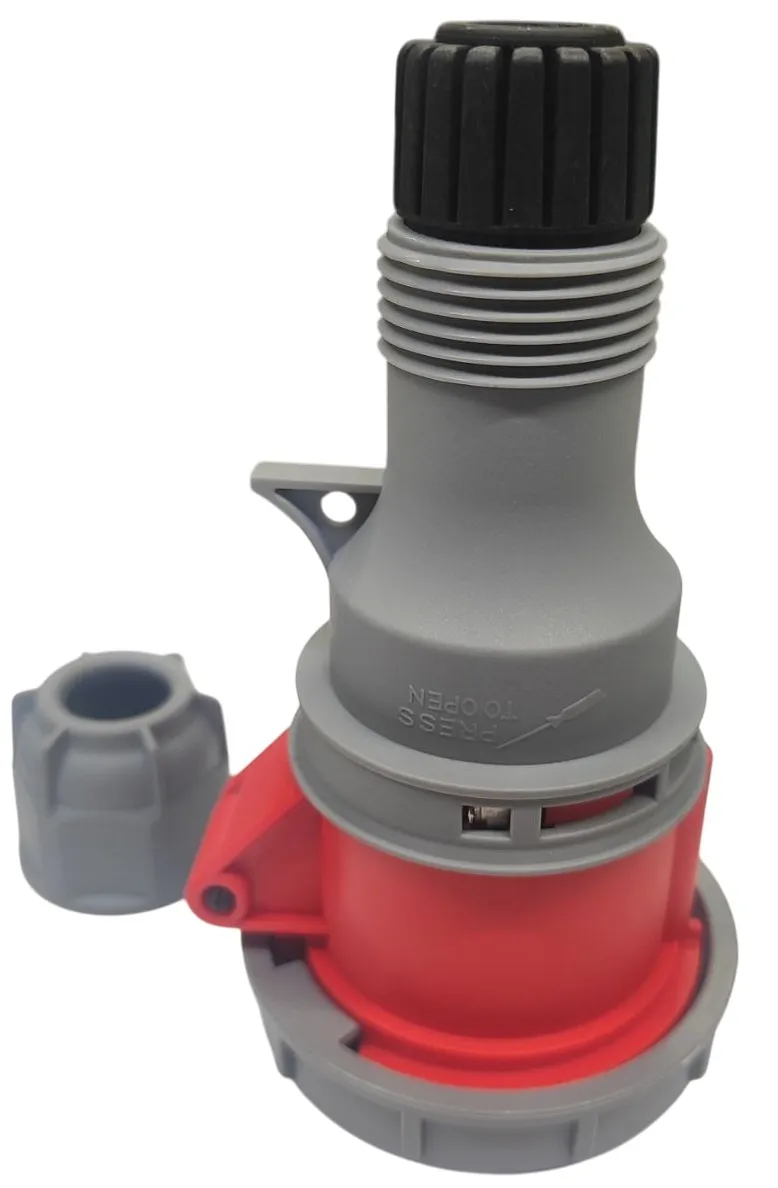 Розетка переносная 16A 4п (3P+PE) SLN-2142 IP67, 380В, AWSPRODUCTS