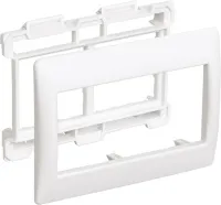 Суппорт и рамка для К/К Праймер на 6 мод. IEK (10)