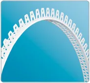 Угол штукатурный арочный 25х25мм 3,0м Белый (30 шт. в уп.)