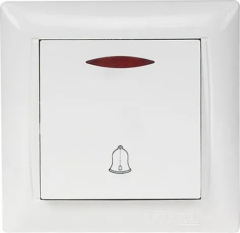 Кнопка звонка с подсветкой акрил (без рамки)