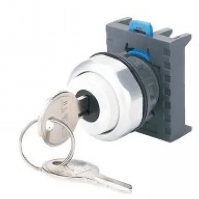 Переключатель с ключом NP8-10Y/21 2 пол.1но, IP65 Chint