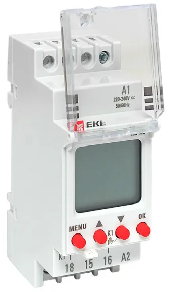 Таймер электронный астрономический одноканальный TM-AS EKF