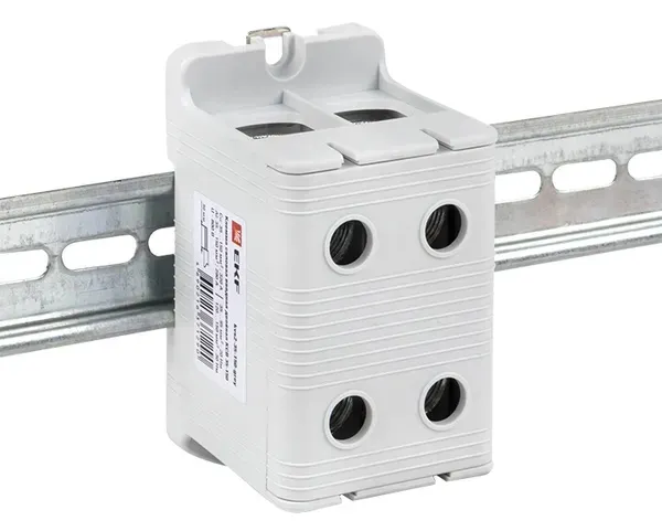 Клемма силовая вводная двойная КСВ 35-150 серая EKF PROxima