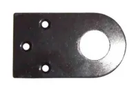 Проушина (Пробой-ушко) ф22мм 90*40*2,5мм оксид 2665