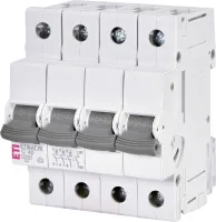 Автоматический выключатель ETIMAT P6 C40/3+N 6кA ETI